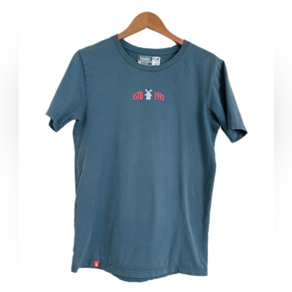 Short Sleeve Tee Shirt, Blue - Dutch Bros Coffee